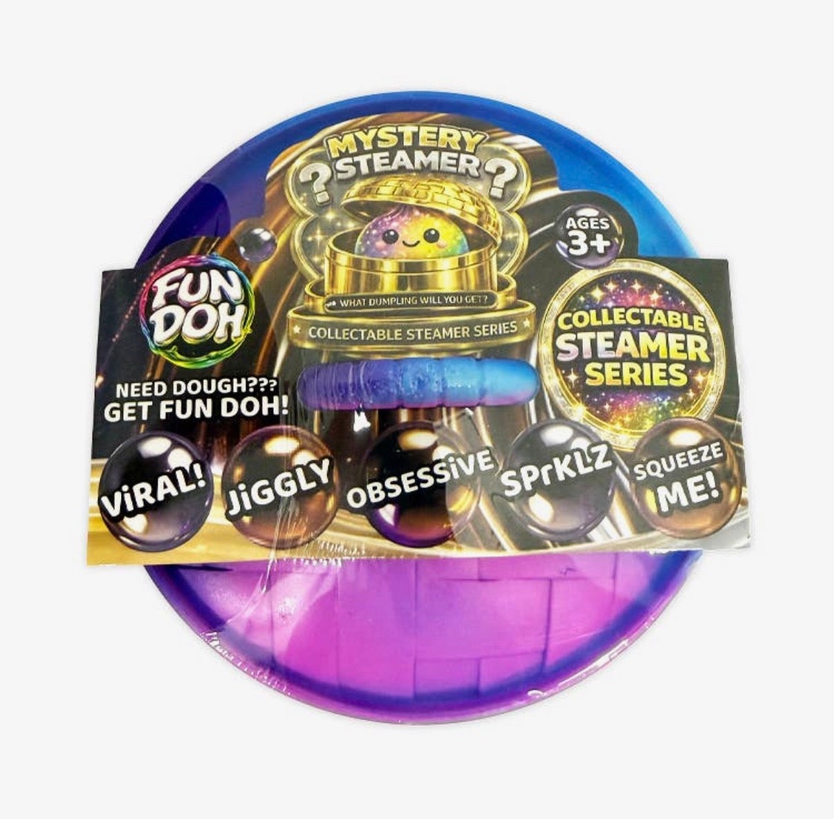 Fun Doh Mystery Dumpling Squishies - Steamer Series