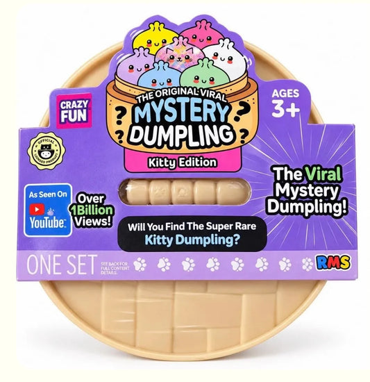 RMS Crazy Fun® Kitty Edition Squishy Dumpling (Styles May Vary)