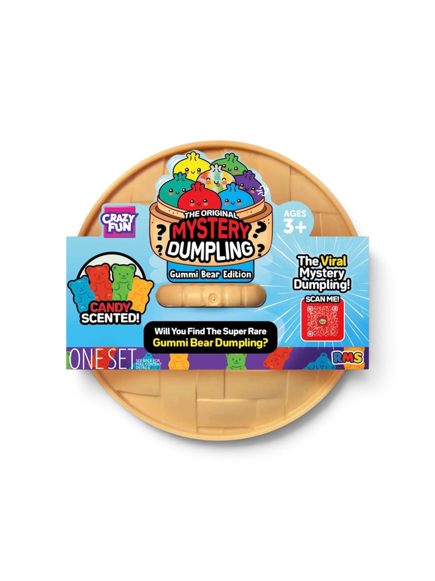 RMS Crazy Fun® Gummy Bear Edition Squishy Dumpling (Styles May Vary)