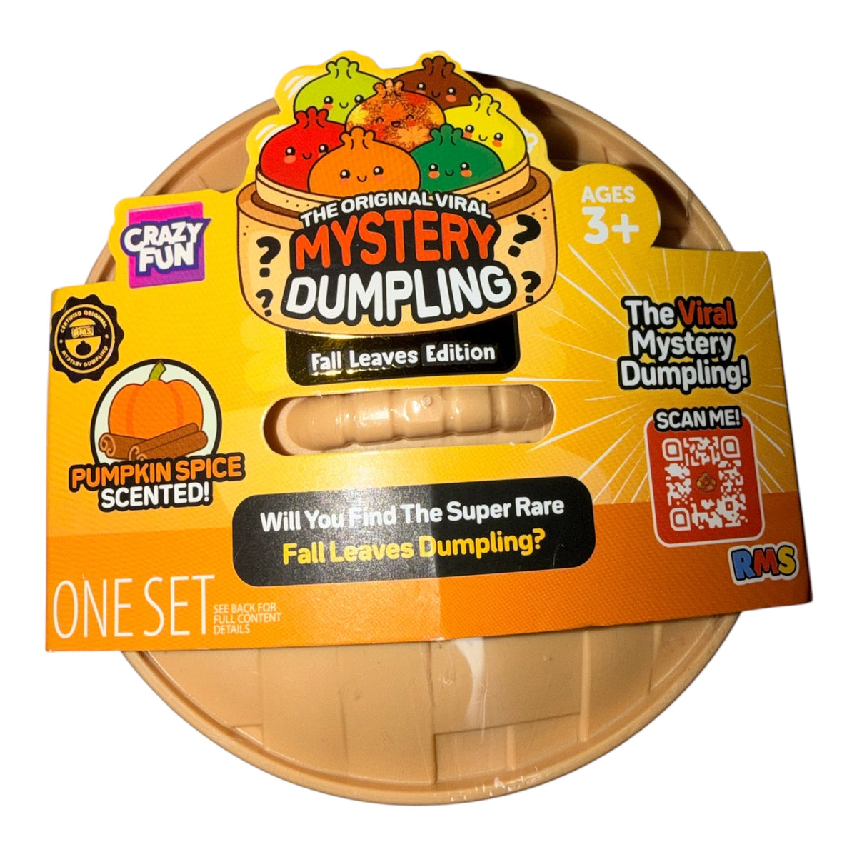RMS Crazy Fun® Fall Leaves Edition Squishy Dumpling (Styles May Vary)