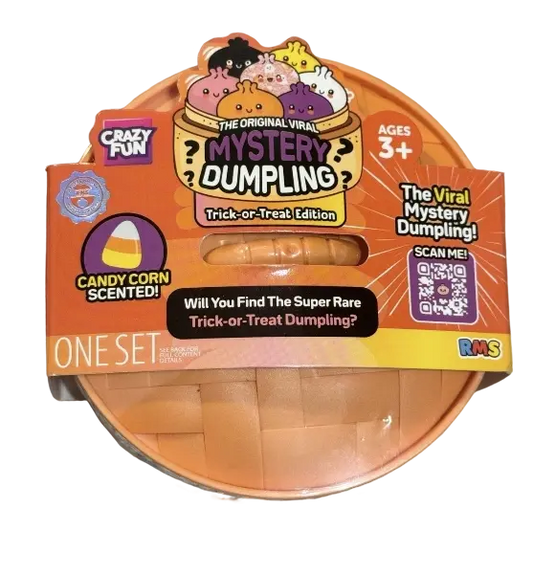 RMS Crazy Fun® Trick Or Treat Edition Squishy Dumpling (Styles May Vary)