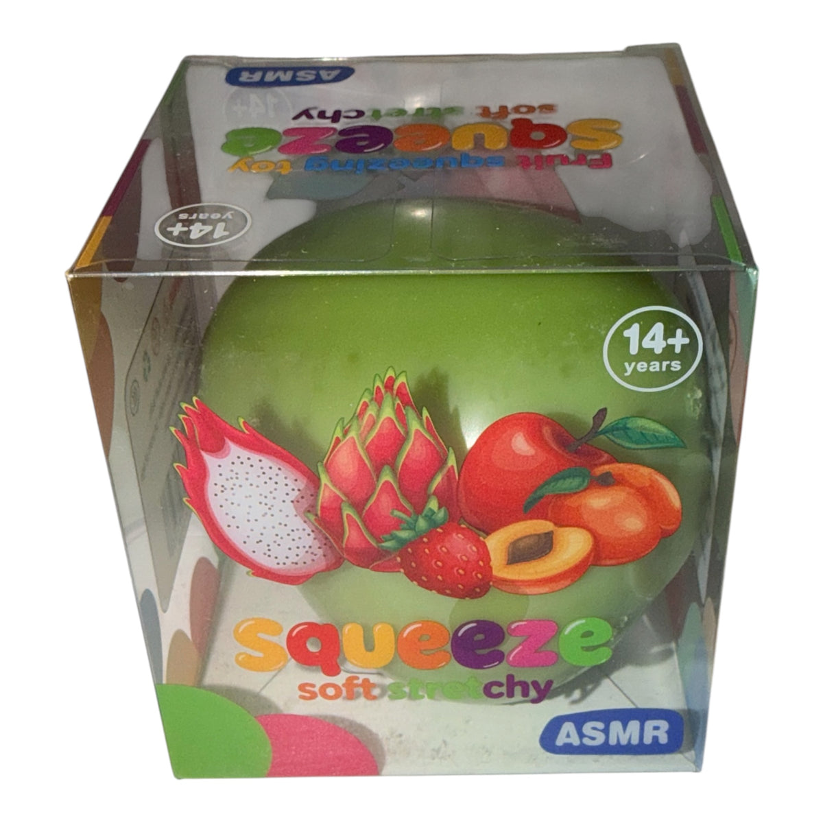 Crackling Crunchy Color Changing Mango Squishy
