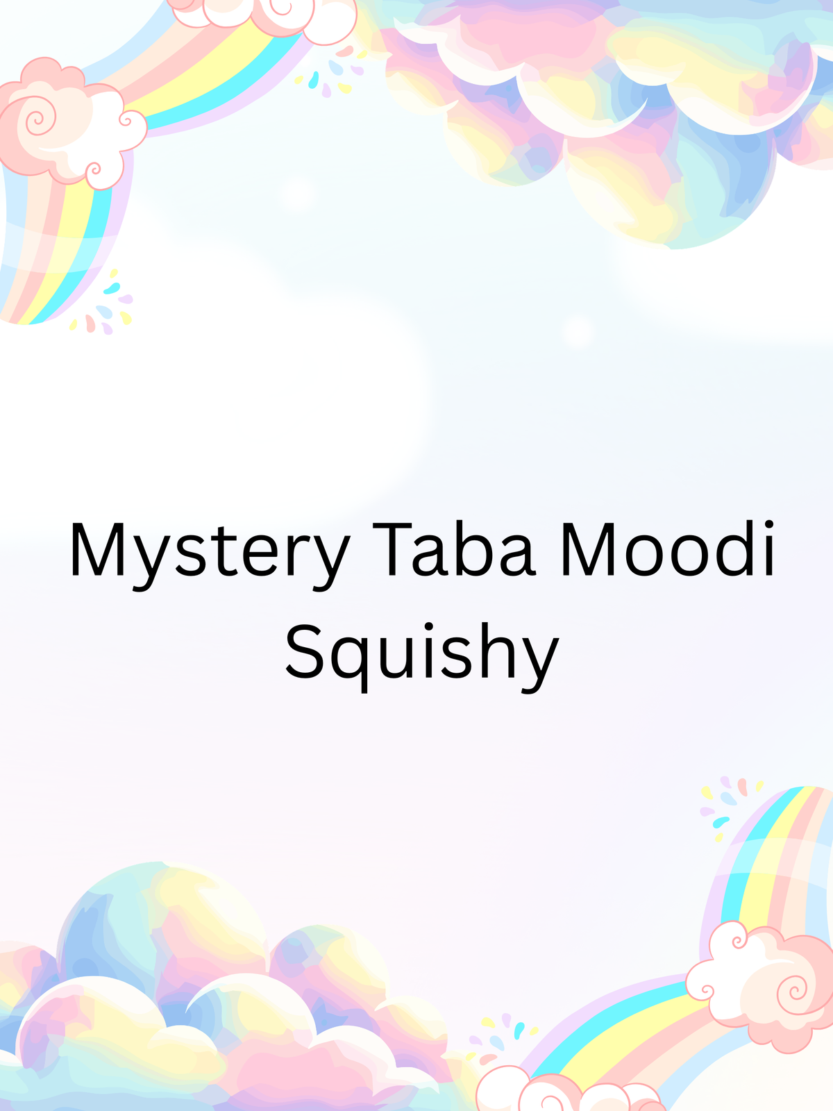 Mystery Taba Moodi Squishy