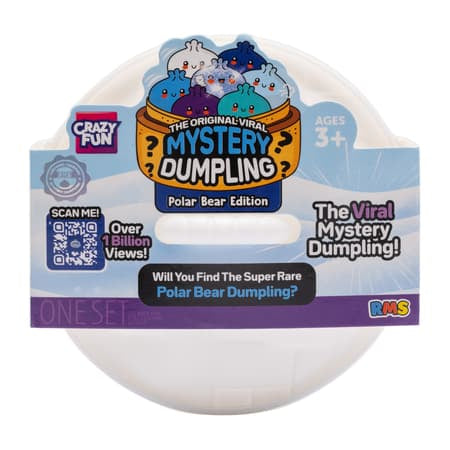 RMS Crazy Fun® Mystery Polar Bear Edition Squishy Dumpling (Styles May Vary)