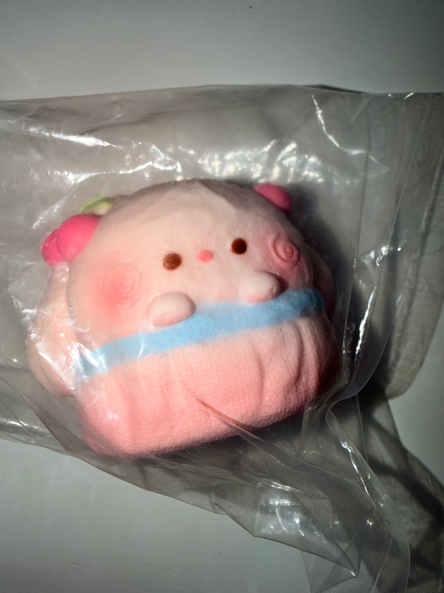 Zoey Cherry Rabbit Squishy - Slight Cosmetic issue/Dented