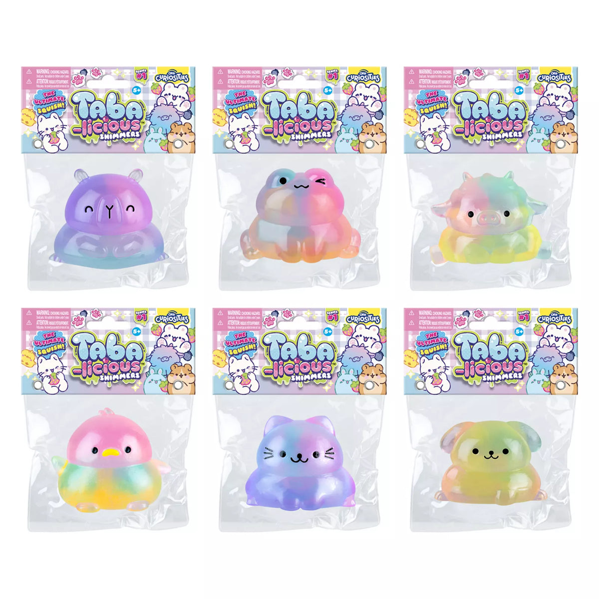 ORB™ Taba-licious Prismatic Shimmers Squish Toy (1)