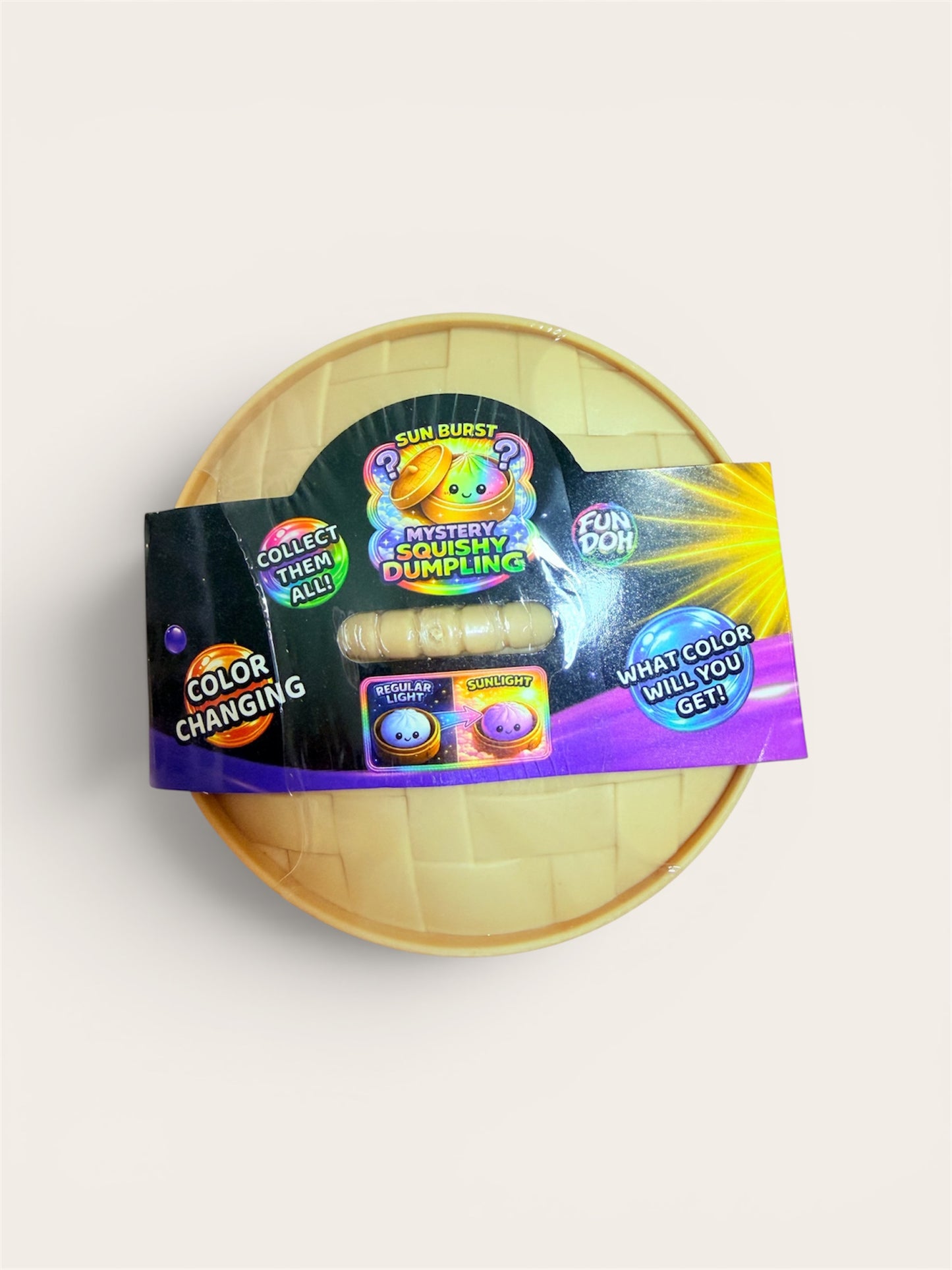 Fun Doh Color Changing Mystery Dumpling Squishy Toy (1)