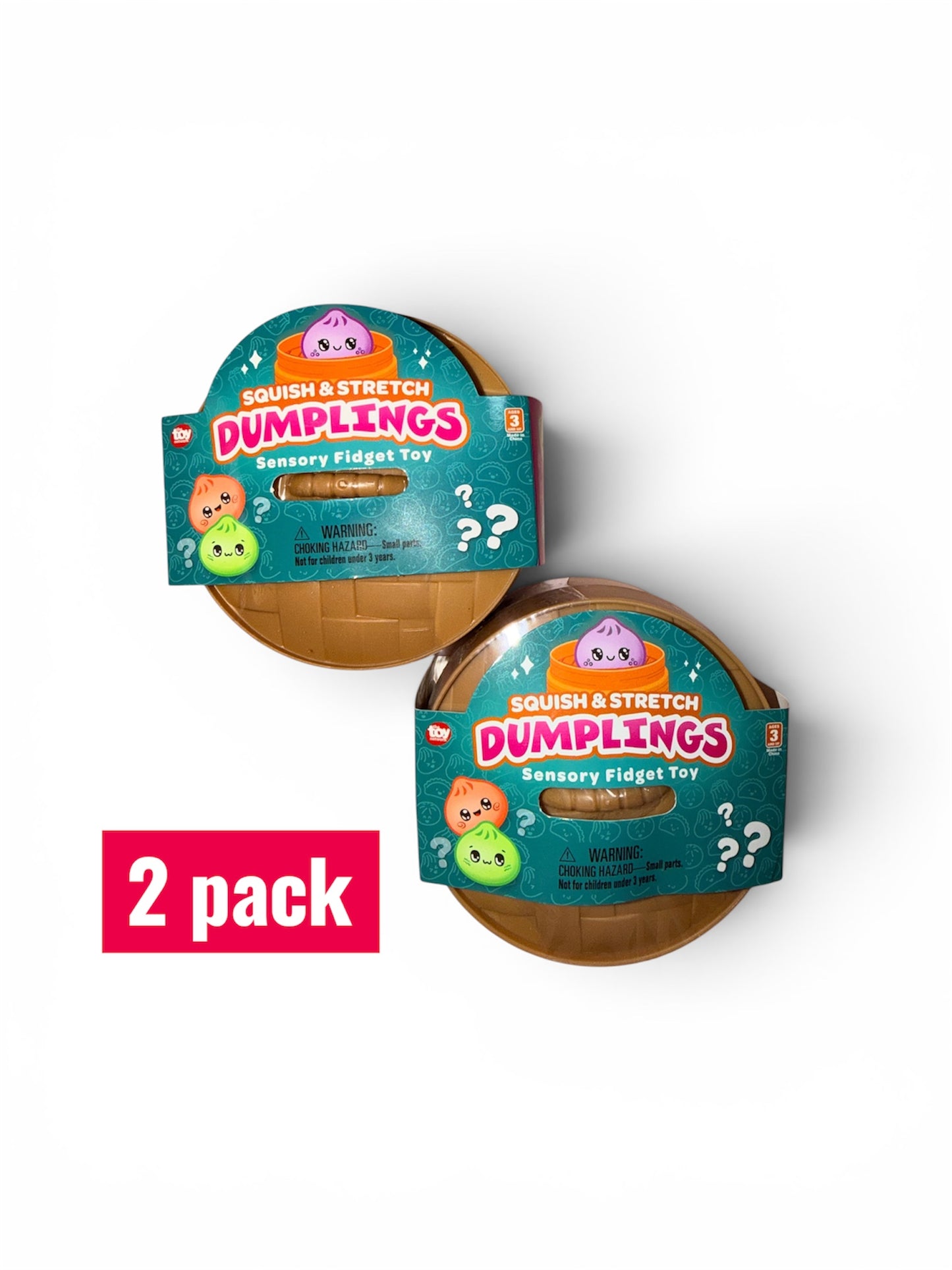 (2) Squishy & Stretch Mystery Dumplings