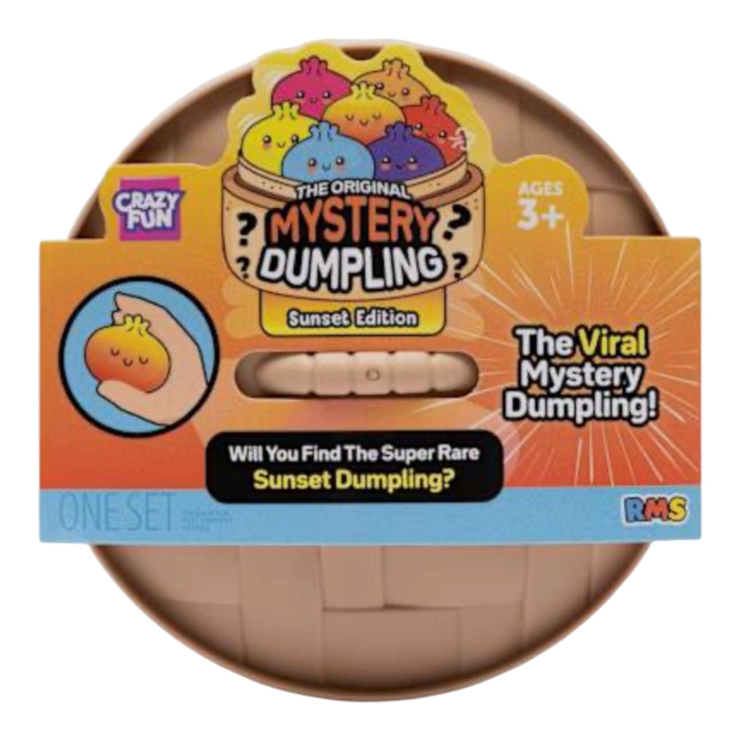 RMS Crazy Fun® Mystery Sunset Squishy
Dumpling (Styles May Vary)