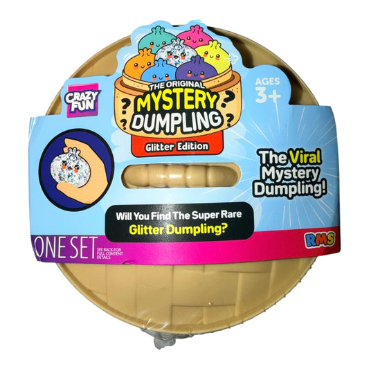 RMS Crazy Fun® Mystery Glitter Edition
Squishy Dumpling (Styles May Vary)