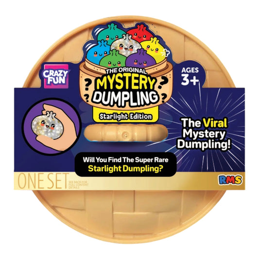 RMS Crazy Fun® Mystery Starlight Edition
Squishy Dumpling (Styles May Vary)