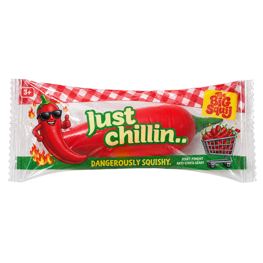 (Pre-Order D2) The Big Squij Chilli Slow-Rise Squishy Toy (Available in October)