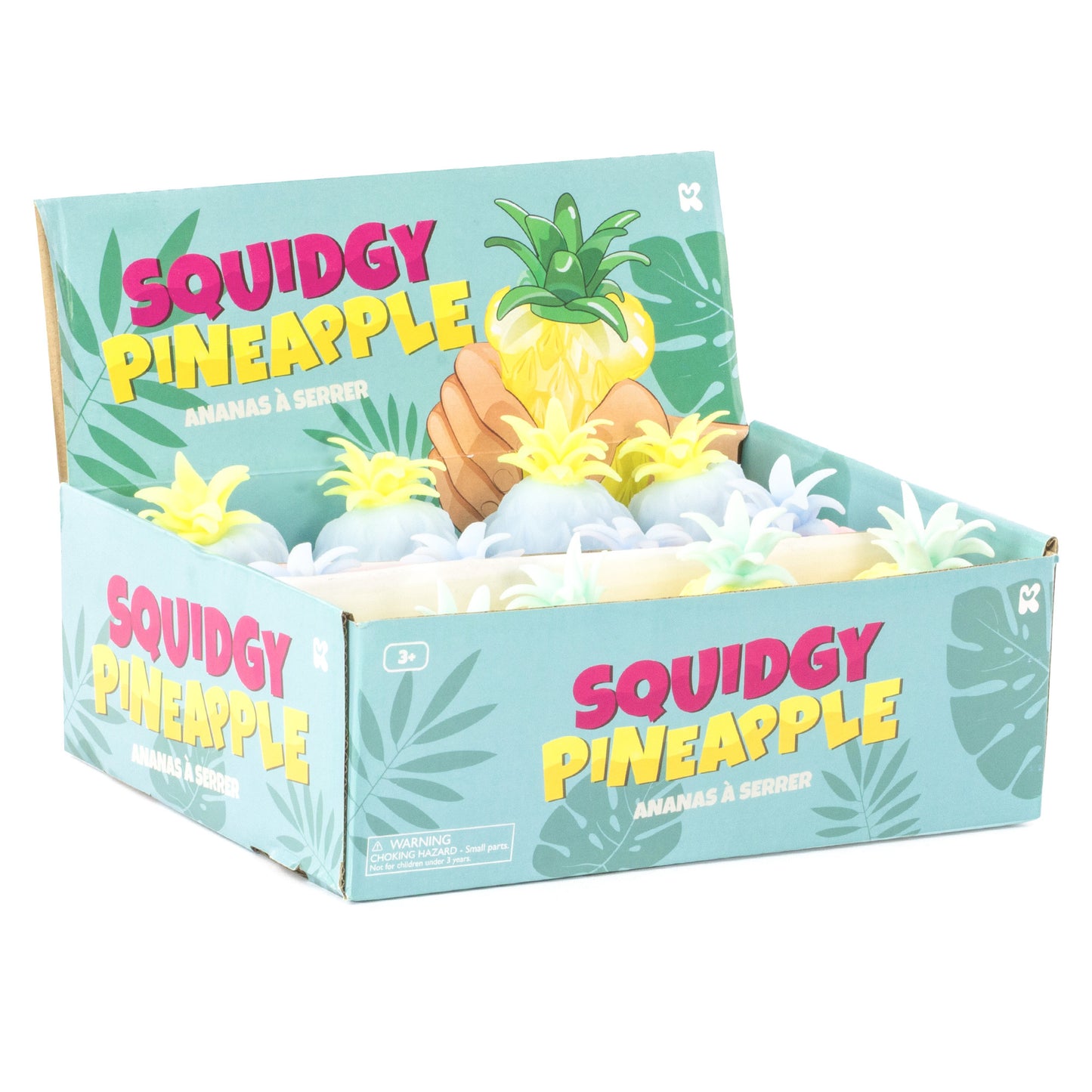 (Pre-Order D2) Squidgy Pineapple Squishy Toy (Available in October)