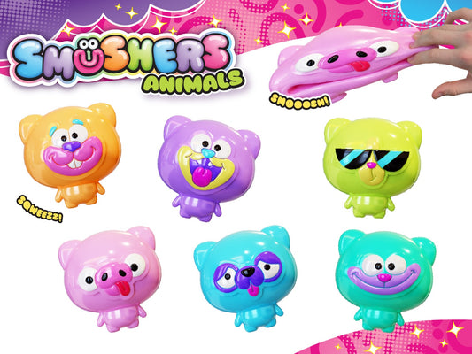 (Pre-order) Smushers Wild Bunch Animals (Available in November)