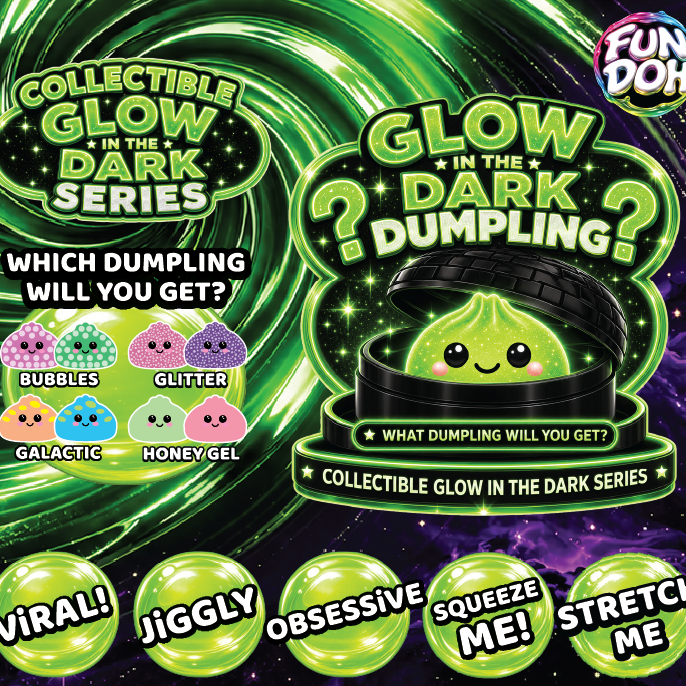 Fun Doh Glow In The Dark Mystery Dumpling(1)