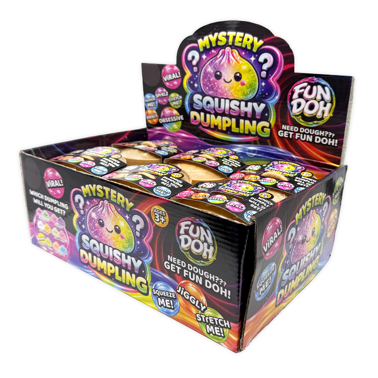 Fun Doh Mystery Dumpling Squish Toy