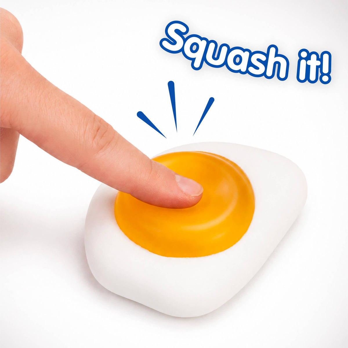 HARIBO Fried Egg Squishy Toy | Maltose-Filled Squishiez