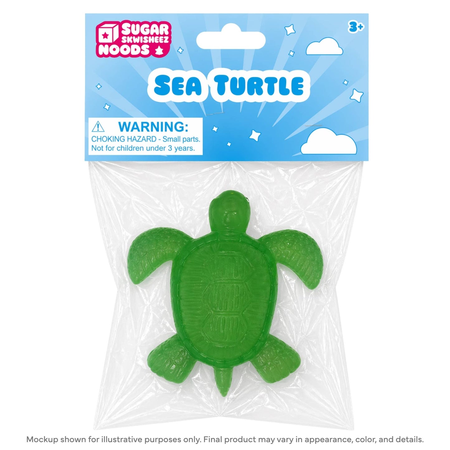 Sugar Skwisheez Noods Sea Turtle (squishy)