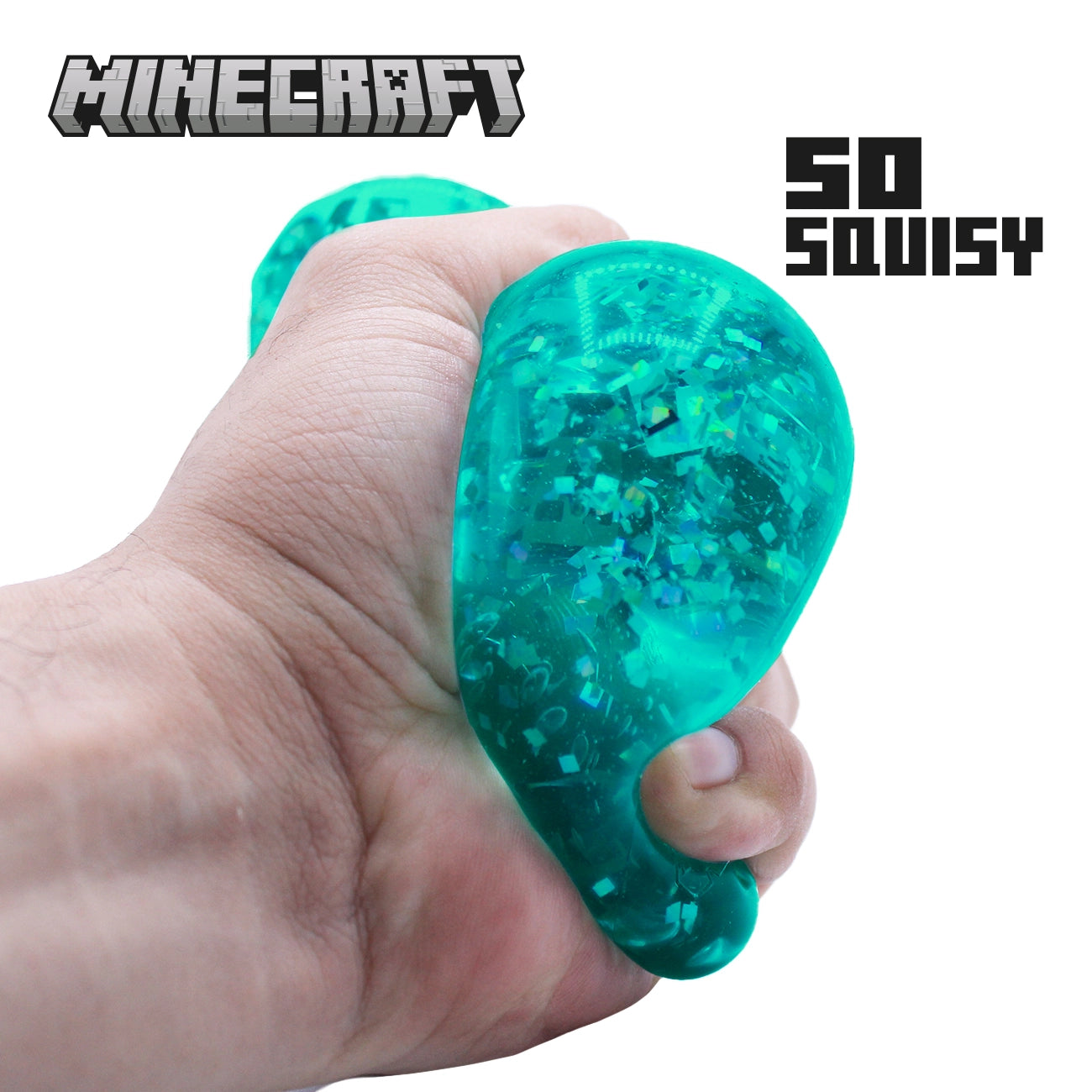 (Pre-Order) Minecraft Jelly Cube Squishy Toy Cube (1) (Available in August)