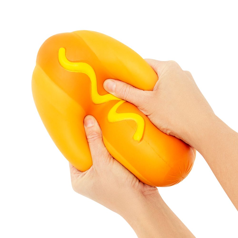 (Pre-Order) The Big Squij Hot Dog Slow-Rise Squishy Toy (Available in September)