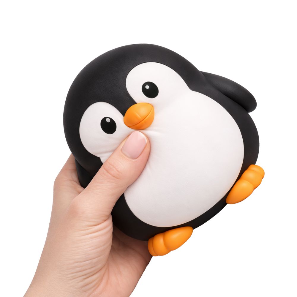(Pre-Order) The Big Squij Penguin Slow-Rise Squishy Toy (Available in September)