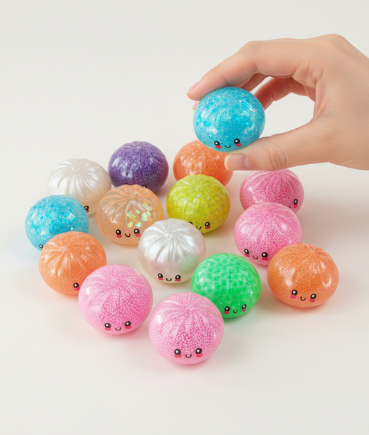 Fun Doh Squishy Mystery Mini Petite 2.5" Dumpling Toy