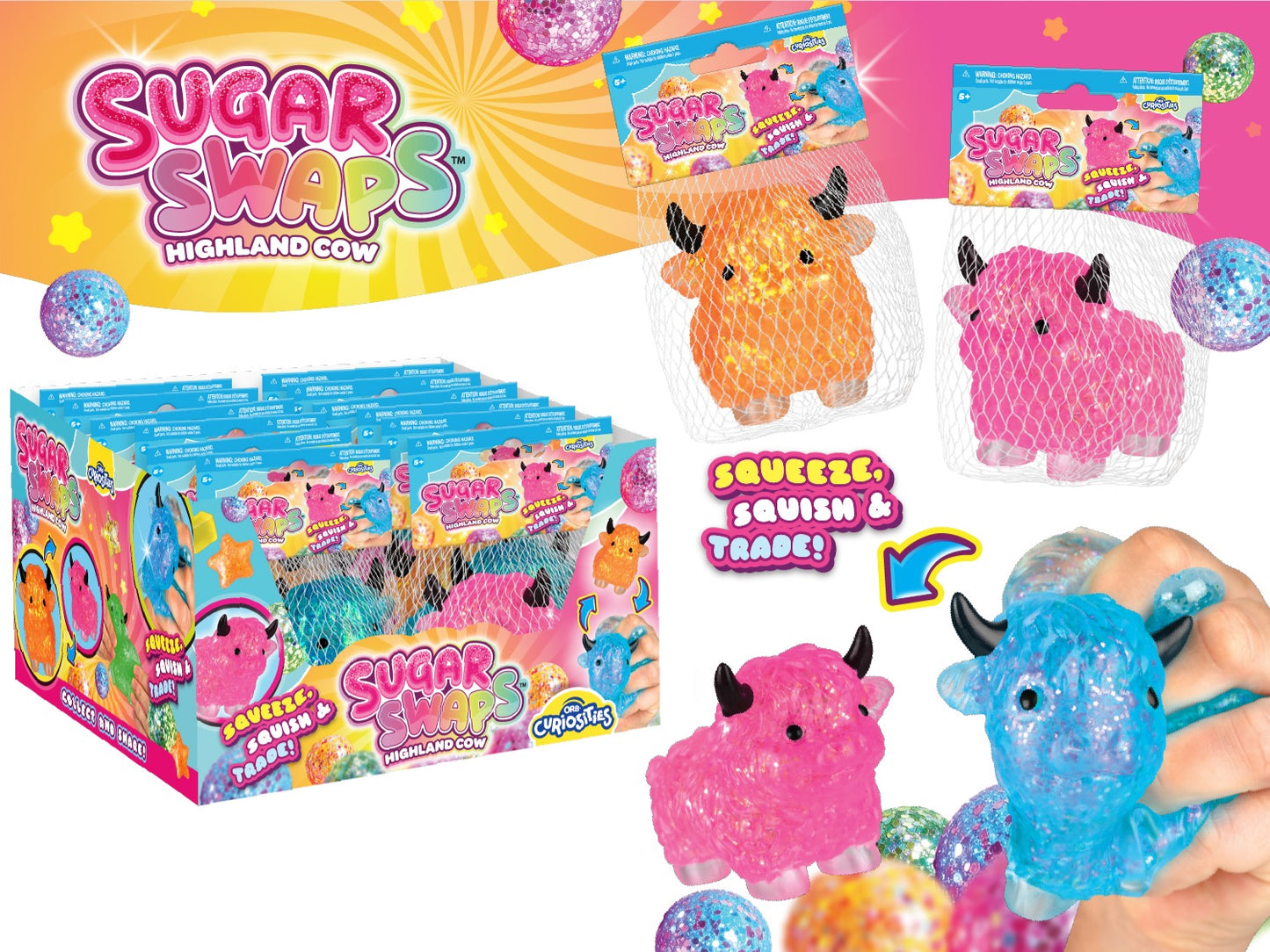 (Pre-order) Sugar Swaps Highland Cow (Available in November)