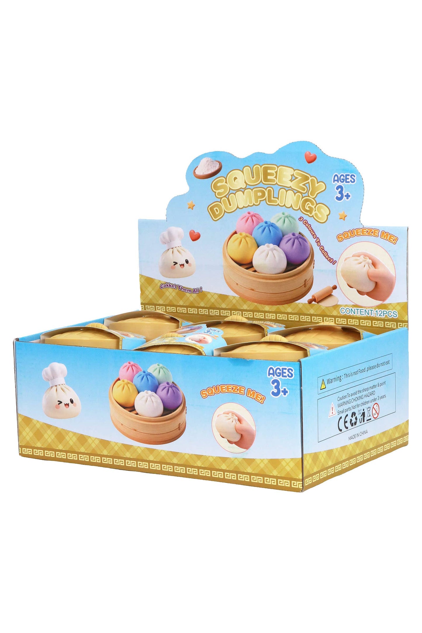 Ombre Dumpling Soft Slime Filled Squishy Blind Box - 1 pc
