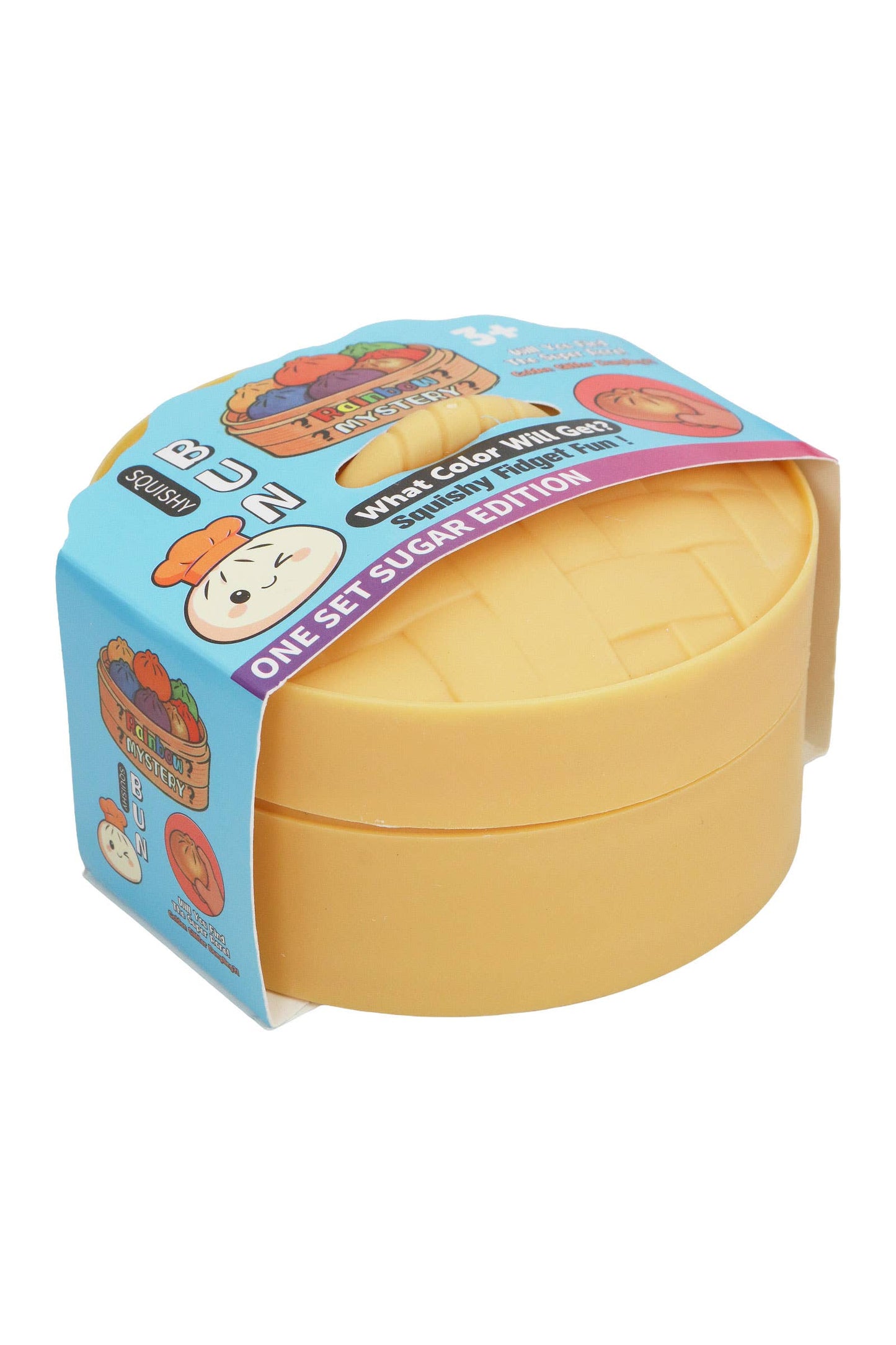 Solid Bao Bun Dumpling Gel Slime Filled Squishy - 12 Pcs