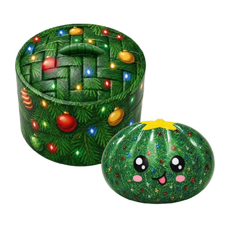 (Preorder) Fun Doh Christmas Dumpling Squishy Toy (Available in November)