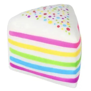 (Pre-Order) Rms® Smushmart™ Giant Rainbow Cake Slice Squishy 1pc (Available in November)