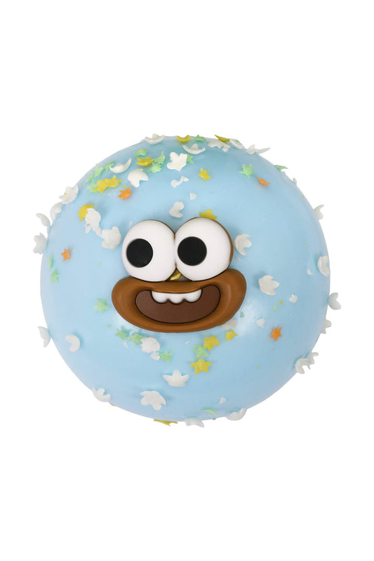 Sprinkled Goofy Smile Bun Fluffy Slime Squishy - 1