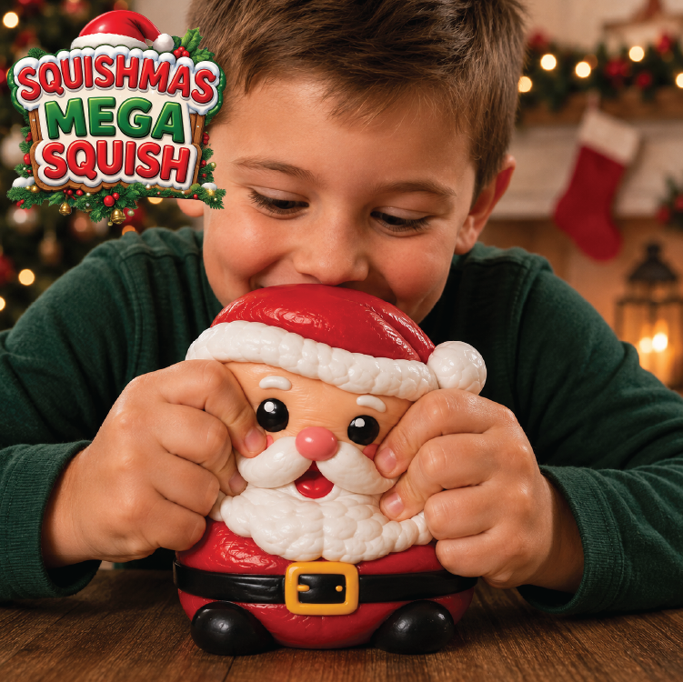 (Preorder) Fun Doh JUMBO Christmas Squishy Toy (Available in November)