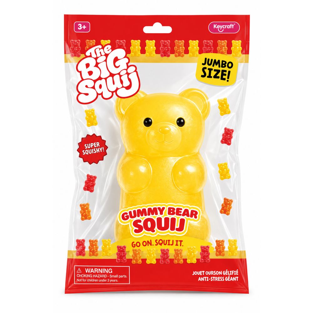 (Pre-Order) The Big Squij Gummy Bear Slow-Rise Squishy Toy (Available in October)