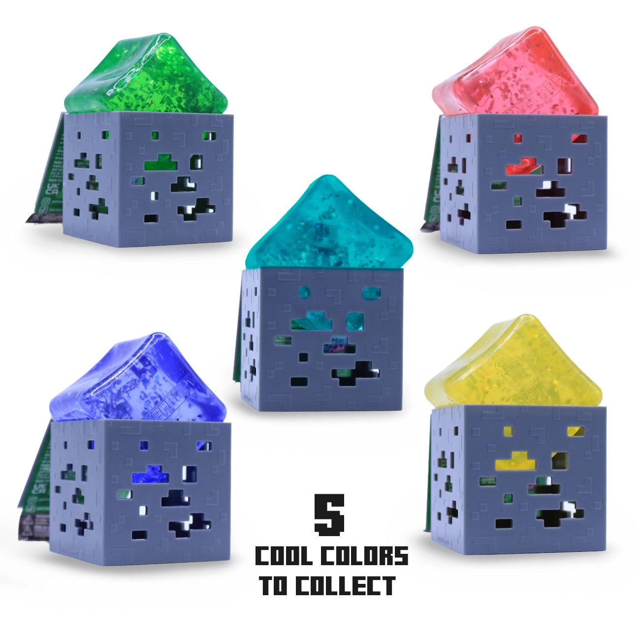 (Pre-Order) Minecraft Jelly Cube Squishy Toy Cube (1) (Available in August)