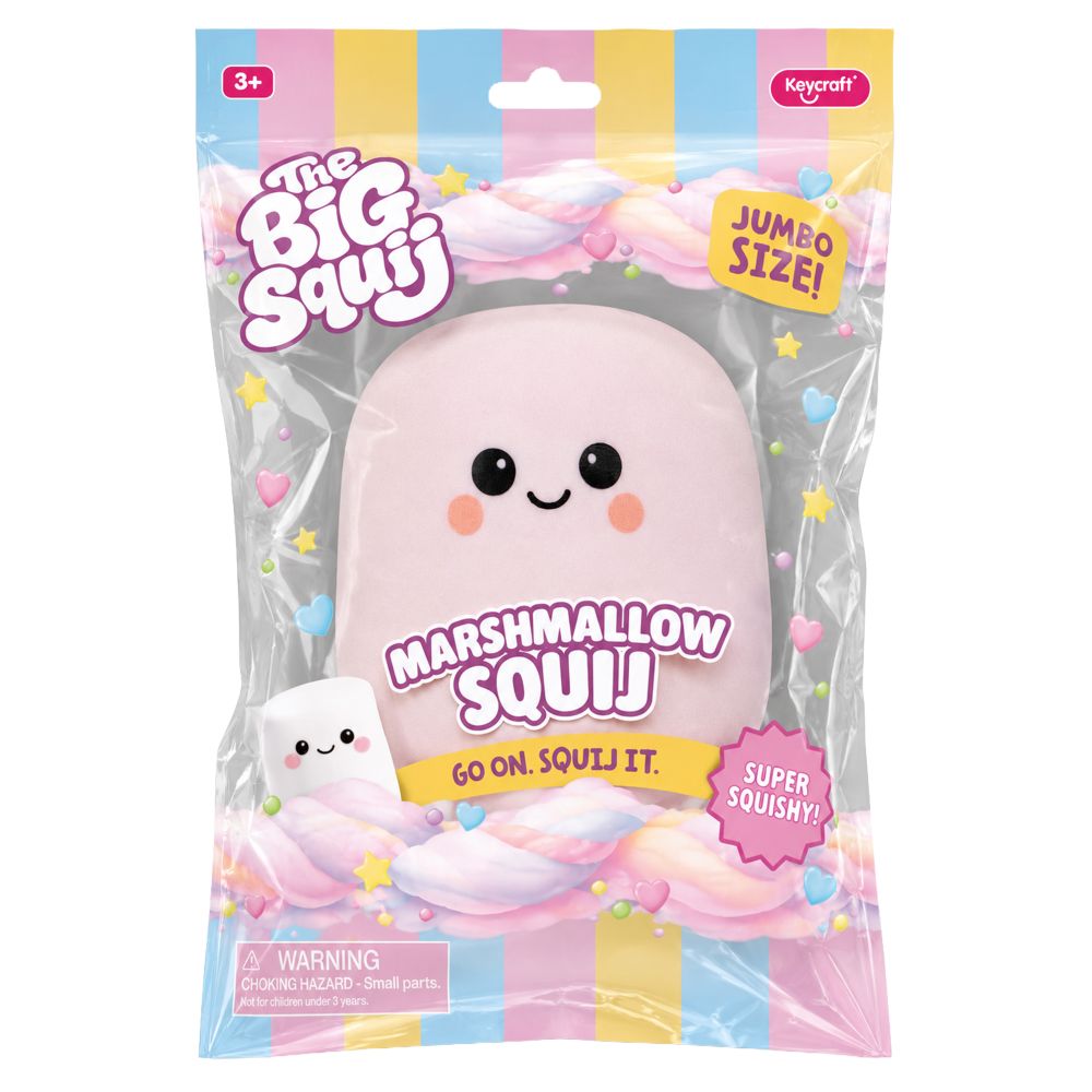 (Pre-Order) The Big Squij Marshmallow Slow-Rise Squishy Toy (Available in September)