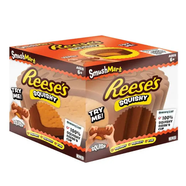(Pre-Order) Rms® Smushmart™ Giant Reese's® Pb Cup Squishy – 1pc (Available in December)
