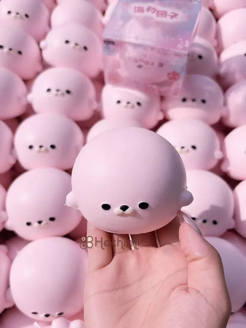 Limited Hachimi Sakura Seal  Squishy (Small)