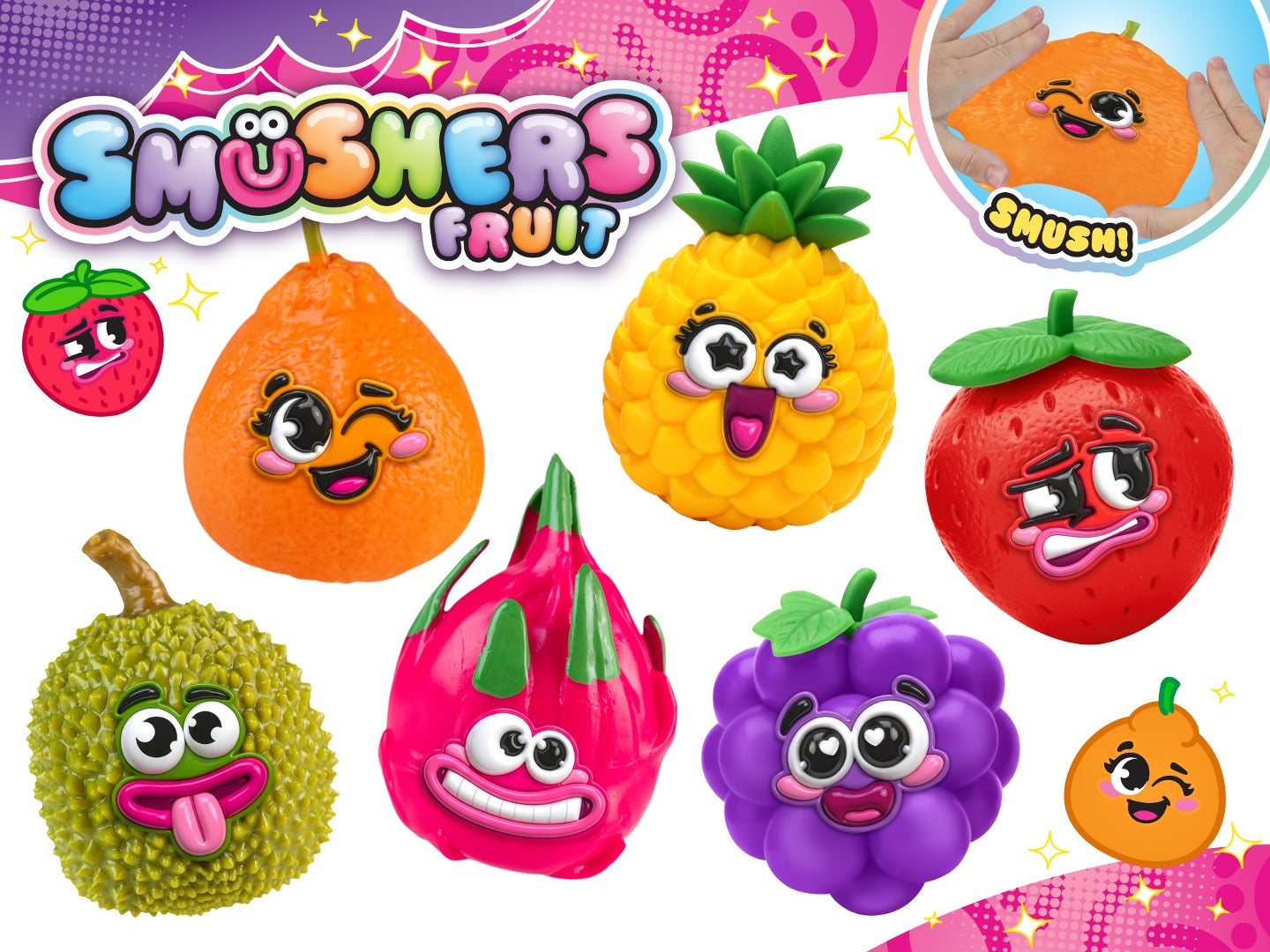 (Pre-order) Smushers Juicy Crew Fruit (Available in November)
