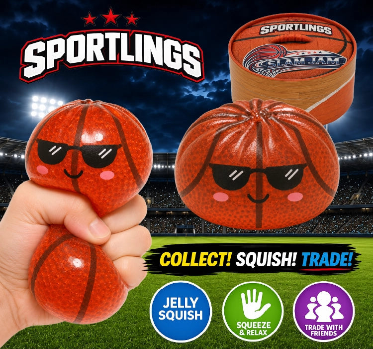 (Pre-Order) Fun Doh Sports Dumpling Squishy Fidget Toy (Available in September)