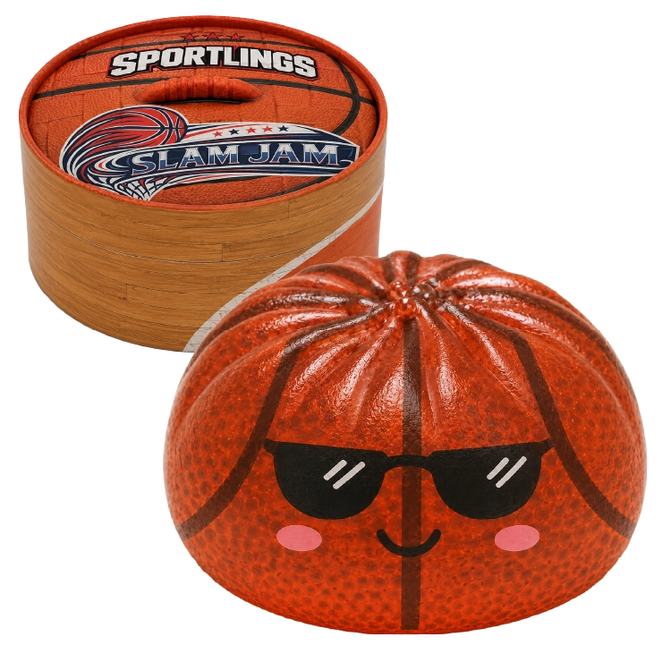 (Pre-Order) Fun Doh Sports Dumpling Squishy Fidget Toy (Available in September)