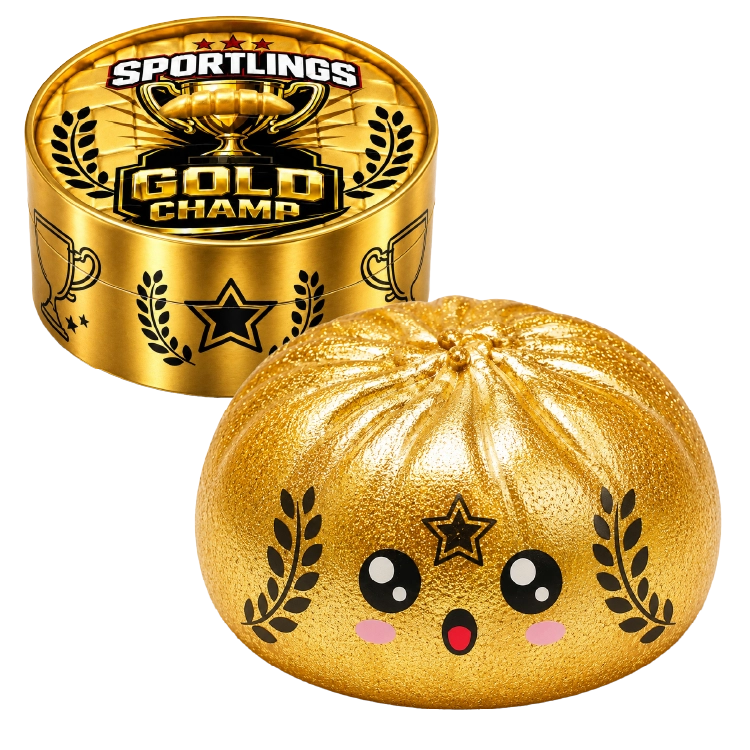 (Pre-Order) Fun Doh Sports Dumpling Squishy Fidget Toy (Available in September)