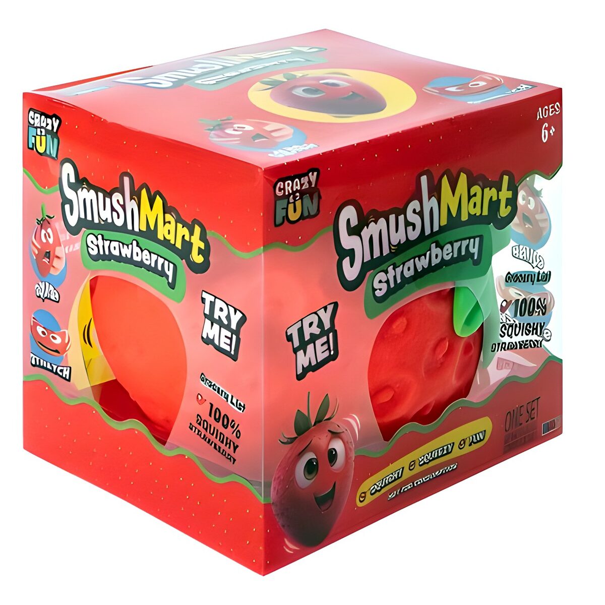 (Pre-Order) RMS Smushmart Strawberry, 6 inch  (Available in November)